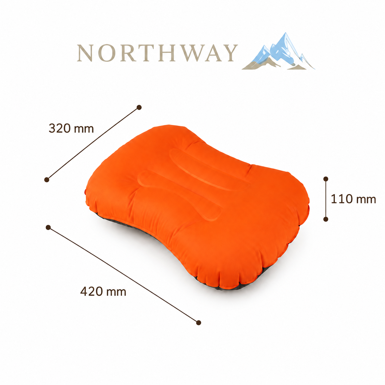 Northway™ AirRest Inflatable Camping Pillow