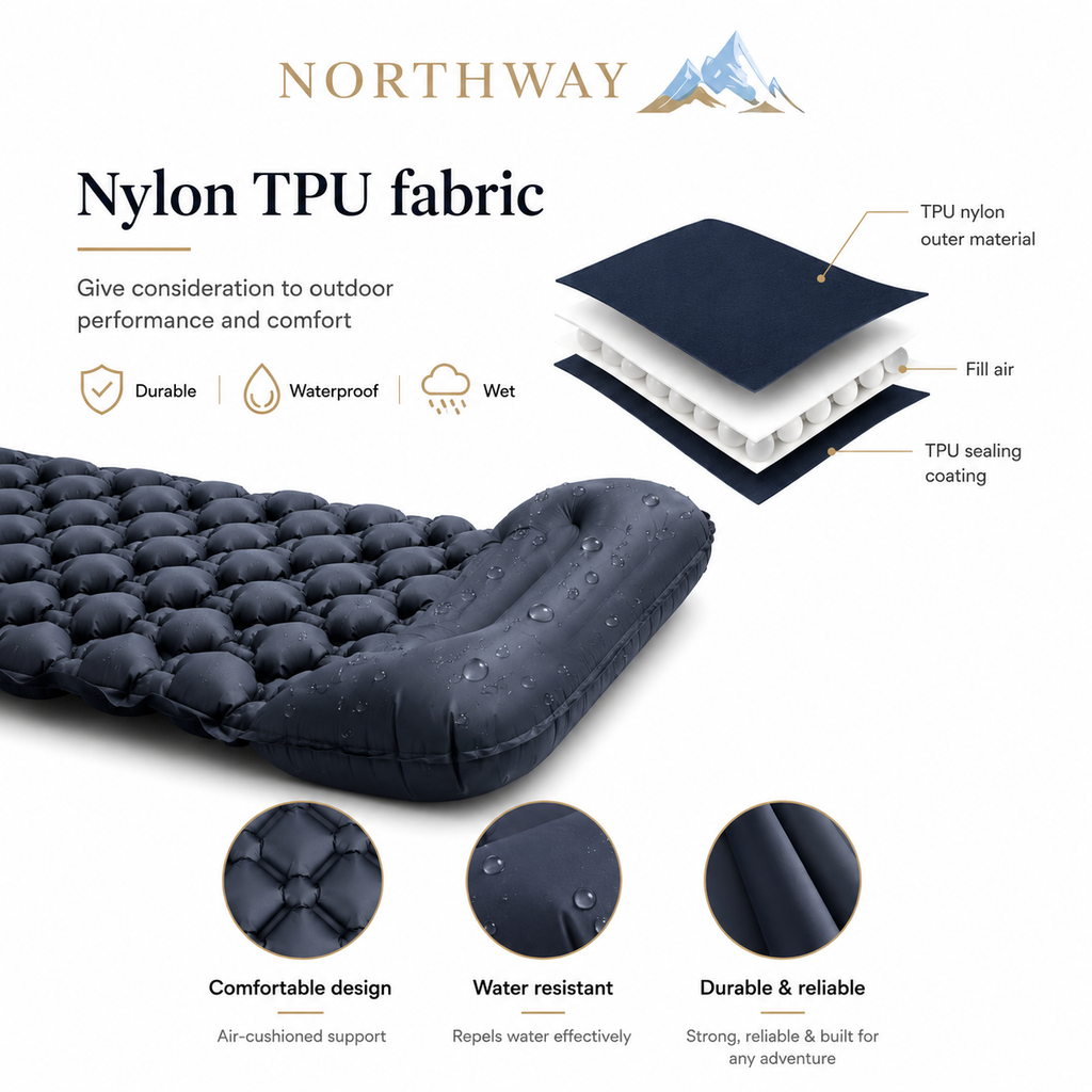 Northway™ AirGlide Self-Inflating Camping Sleeping Pad
